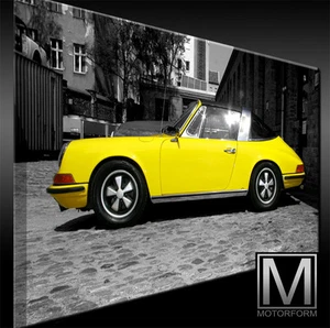 Porsche 911 Targa 2.4 Bild Canvas ART Kunstdruck echtes Leinwandbild artwork TOP - Bild 1 von 1