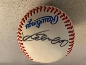 HOF Vladimir Guerrero Signed AUTO Autographed MLB Baseball w/PSA COA + BALL CUBE - Picture 1 of 10