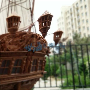 Kit maquette de bateau en bois The Stern Lantern 28*18 mm - 1 pièce - Photo 1 sur 3