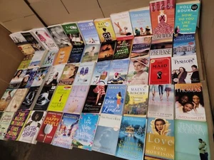 Lot of 10 Large Trade ROMANCE Literature Fiction Paperback BestSeller Mix Books - Picture 1 of 3