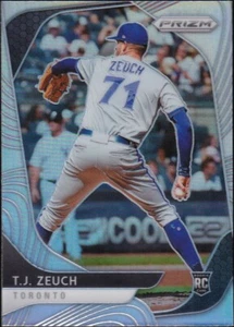 2020 Panini Prizm Silver Prizm #3 - T.J. Zeuch Rookie - Picture 1 of 2