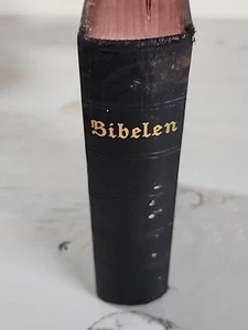 Antique 1926 Bibelen den Heliga Skrift, Swedish Bible - Foto 1 di 14