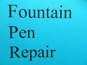 Füllfederhalter Reparatur/Restaurierung - Knopffüller/Hebelfüllstifte - Bild 1 von 1