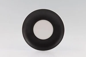 Susie Cooper - Black Camelia - Coffee / Espresso Saucer - 253585G - Picture 1 of 1