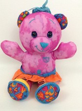 Original 2005 Doodle Bear Write-On Canvas Teddy Bear Washable Plush Stuffed Toy