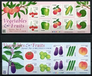 Japan 2014 Früchte Gemüse Obst Fruits Vegetables II 6818-6827 Kleinbögen MNH - Bild 1 von 1