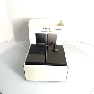 Aqara Smart Lock U100, Fingerprint Keyless Entry Door Lock with Apple Home Key - Picture 1 of 24