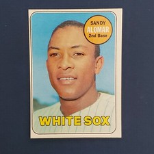 VINTAGE - 1969 TOPPS BASEBALL "SANDY ALOMAR"  #283 - PACK FRESH