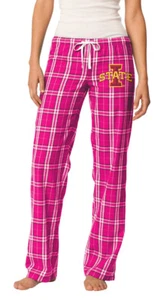 Iowa State Pajamas Cute ISU CYCLONES Pajamas Pajama Pants JUNIORS SIZING - Picture 1 of 3