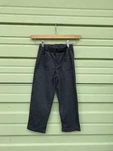 NEW ZARA Kids GIRL Grey Harrem classic straight pants trousers 9 Y 134 cm #D62 - Picture 1 of 9