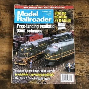 Model Railroader Magazine November 1996 - Picture 1 of 3