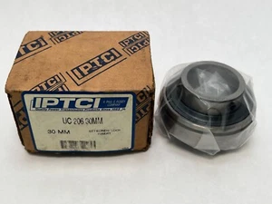 Rodamiento de inserción IPTCI UC206-30 MM 30 mm ID UC-206-30 MM - Imagen 1 de 6