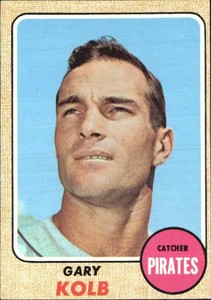 1968 Topps #407 Gary Kolb Pirates VG-EX G63554 - VG-EX