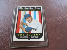 1959 BOB ALLISON ROOKIE CARD