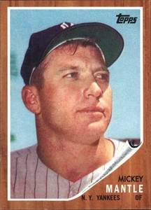 2010 Topps Baseball Cards Your Mom Threw Out #11 Mickey Mantle