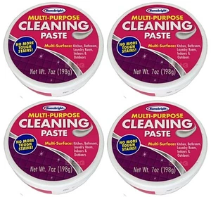 Multi-Purpose Cleaning Paste Home Kitchen Bathroom Laundry Supplies 7oz (4 Pack) - Picture 1 of 3