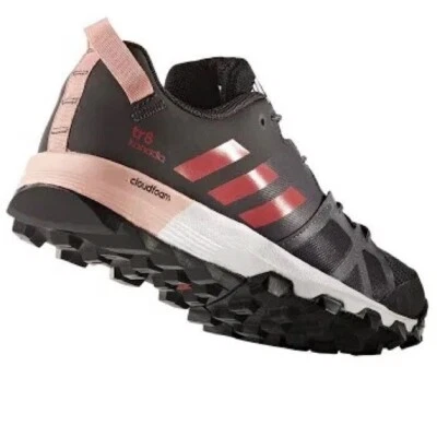 Adidas Kanadia 8 TR Zapato para Correr Negro/Rosa Mujer’s Zapatillas Talla 10 Foto 1 de 4