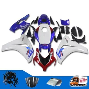NT Injection White Blue Plastic Fairing Fit for Honda 2008-2011 CBR1000RR r051 - Picture 1 of 20