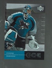 2000-01.   Upper Deck Ice.    Evgeni Nabokov.       #76