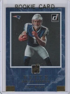 TARJETA DE NOVATO SONY MICHEL New England Patriots DONRUSS ELITE FOOTBALL RC - Imagen 1 de 2