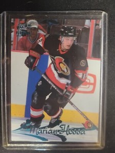 1997-98 Pacific Paramount Emerald Green #125 Marian Hossa RC Rookie