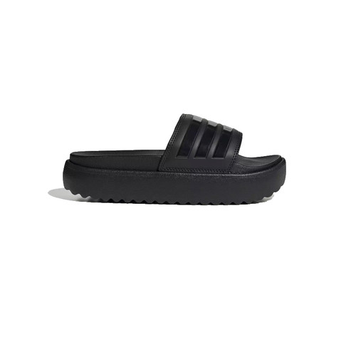 SANDALO SLIDE NUOVO CON SCATOLA ADIDAS LINEA DONNA ADILETTE PLATFORM TAGLIA 10 CORE NERO