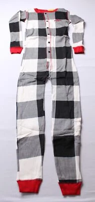 Body Lazy One Unisex Niños Puerta Trasera Flapjack AC2 Negro/Blanco Talla 8 Nuevo con Etiquetas Foto 1 de 3