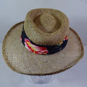 Young An Straw Hat size S Woman's Tan wide brim - Bild 1 von 8