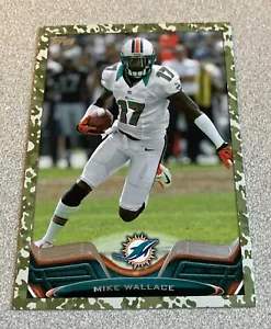 Mike Wallace Dolphins 2013 Topps Camo #393/399 - Imagen 1 de 2