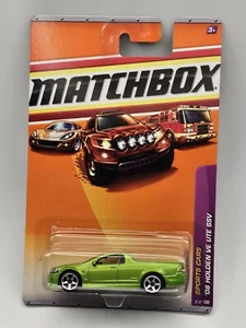 2010 MATCHBOX IN 1/64 SCALE GREEN '08 HOLDEN VE UTE SSV SPORTS CARS SERIES #2 - Picture 1 of 7