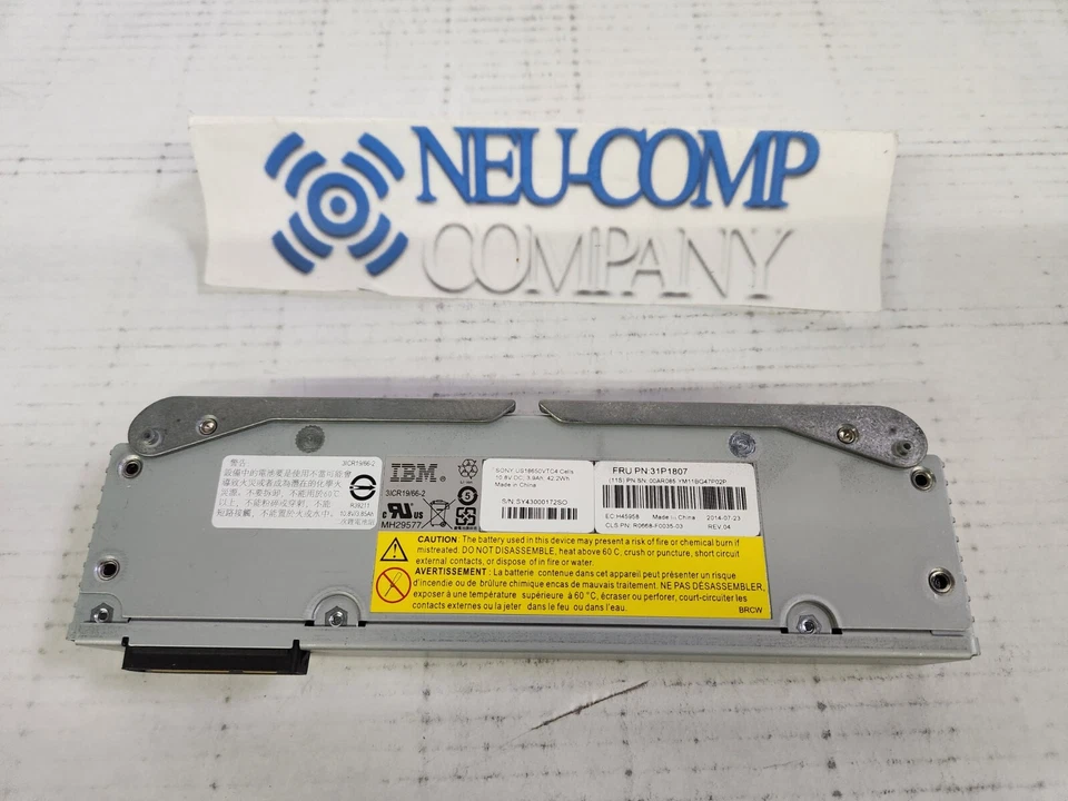 IBM 31P1807 00AR065 Node Canister Battery - Image 1 of 1