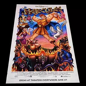 Póster de la película McDonald's 1997 Walt Disney's *Hércules* 14" x 22" - Imagen 1 de 5