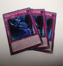 3X Angel Statue - Azurune (BLVO-EN079) - Super Rare - 1st Edition NM Yugioh