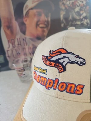 Denver Broncos Super Bowl 33 Vintage Memorabilia Sombrero, Escopeta, Placa Oficial Foto 1 de 4