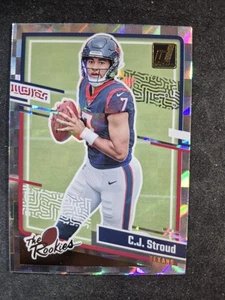 C.J. Stroud 2023 Donruss RC THE ROOKIES FOIL INSERT Card #21 HOUSTON TEXANS NFL - Picture 1 of 2