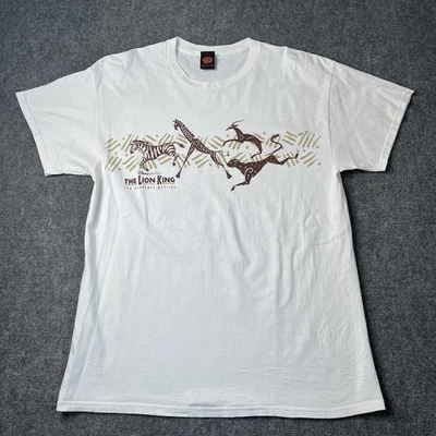 Camiseta Promocional Musical Rey León De Colección Para Hombres XL Película Disney Dibujos Animados Camiseta Foto 1 de 4