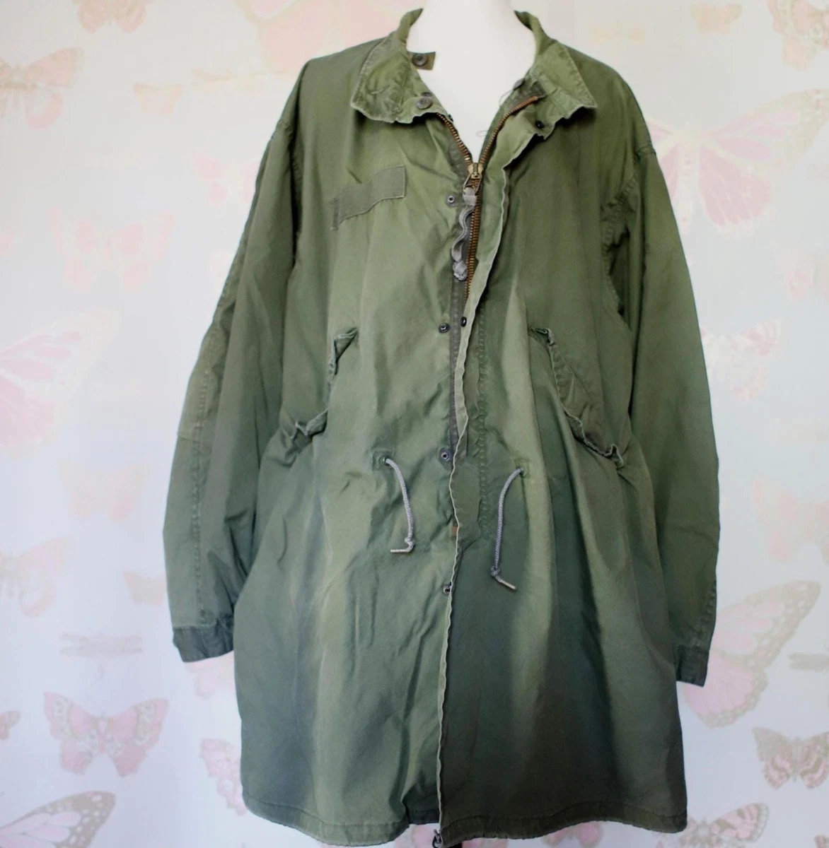 ジャケット・アウター 80'sVintage U.S.ARMY M-65 Fishtail Parka Fishtail Parka US M65 Vintage Army Style Jacket Padded Hooded
