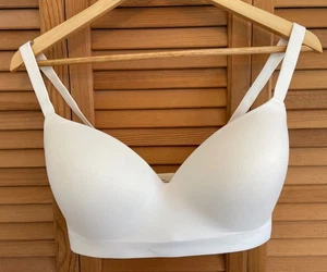 Soma Wireless Enbliss Bra Women’s 38DD Pale Sand/Ivory Excellent - Picture 1 of 6