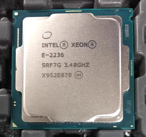 Processore CPU Intel Xeon E-2236 3,4-4,8 GHz 6 core 12 MB 80 W LGA1151 - Foto 1 di 1