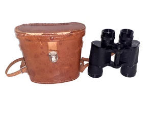 Vintage Telesar Binoculars No. C 61735 7x35 Field 6.5º w/ Carrying Case & Straps - Picture 1 of 13