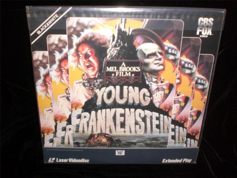 Laserdisc Young Frankenstein 1972 Gene Wilder, Madeline Kahn, Marty Feldman Foto 1 de 1