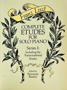 LISZT Complete Etudes for the Solo Piano Series I Dover 1988 255pp. - Bild 1 von 4