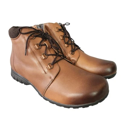 Botas al tobillo Propét Delaney con cordones para mujer WFV002L marrón talla 9,5 WD cremallera lateral Foto 1 de 4