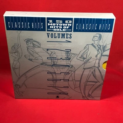 VARIOUS 150 Motown Hits Of Gold 1985 9 X vinyl LP box set Diana Ross Rick James - Image 1 of 4