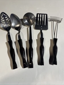 CUTCO Kitchen Utensils: Basting Spoon, Slotted Spoon, Turner, Mix Stir, Ladle. - Picture 1 of 8