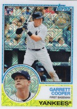 GARRETT COOPER 2018 TOPPS SERIES 1 1983 TOPPS CHROME SILVER PACK RC