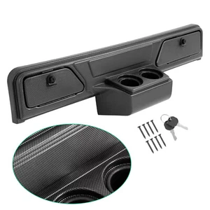 For EZGO Marathon 1986-1994 Golf Cart Carbon Fiber Style Dashboard Dash Cover - Picture 1 of 17