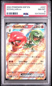 Scovillain ex 037/191 Sv08: Surging Sparks Holo PSA 8 - Picture 1 of 2