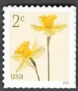 US. 5898. 2c. Daffodils. MNH. 2024 - Picture 1 of 1