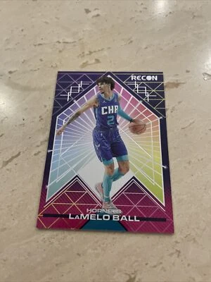2021-22 RECON Basketball LaMelo Ball base HOLO Foil # 1 Hornets - Image 1 of 2